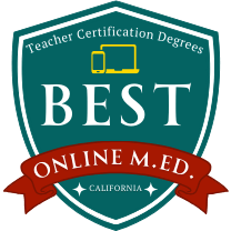 Best MEd Programs California Ranking Badge