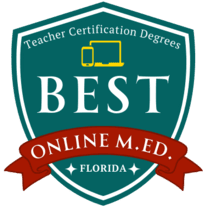 Best MEd Programs Florida Ranking Badge